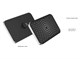 VINCEA Верхний душ Inspire VSHD-3I4CMB, черный VSHD-3I4CMB - фото 377664