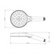 VINCEA Ручной душ с шлангом Inspire VSHN-3I2HMB, черный VSHN-3I2HMB - фото 377690
