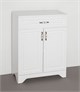 STYLE LINE Комод Style Line Олеандр-2 60 (1 ящ.), белый ЛС-00000347 - фото 378135