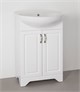 STYLE LINE Тумба с раковиной Style Line Олеандр-2 55 под умывальник Антик 55, белая ЛС-00000046 - фото 378235