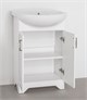 STYLE LINE Тумба с раковиной Style Line Олеандр-2 55 под умывальник Антик 55, белая ЛС-00000046 - фото 378236