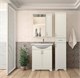 STYLE LINE Зеркальный шкаф Олеандр-2 65/С, рельеф пастель ЛС-00000202