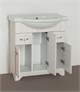STYLE LINE Тумба с раковиной Style Line Олеандр-2 75 (2ящ.) под умывальник Байкал 75, рельеф пастель ЛС-00000200
