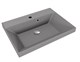STYLE LINE Раковина для мебели ASTI 600x450 кварц, серый шелк (отдельно не продается) СС-00002469 - фото 379031