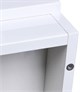 STYLE LINE El Fante Dallas El Fante Тумба под раковину напольная "Даллас 140", 2 ящика, Люкс белая, PLUS СС-00002273