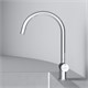 AM.PM Func Смеситель для кухни с С-изливом, хром F8F07000