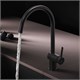 AM.PM Func Смеситель для кухни с С-изливом, черный F8F07022