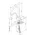 AM.PM Func Смеситель для кухни с каналом для питьевой воды и гибким изливом, черн.,черн. излив F8F07822