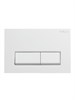 BELBAGNO Кнопка смыва BB-15R-BL, белый глянец BB-15R-BL