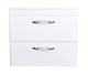 STYLE LINE El Fante Kara El Fante Тумба подвесная "Каре 70" (2 ящ.) Люкс белая, PLUS СС-00002269