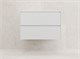 STYLE LINE Тумба подвесная "ЛИМА 80" эмаль, под раковину LINE 80, 2 ящ., PLUS, белый матовый ЛС-00002354