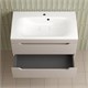 STYLE LINE Тумба подвесная "Остин" под раковину Фортуна 80 2 ящ крем эмаль PLUS ЛС-00002405