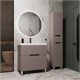 STYLE LINE Тумба напольная "Матис 60" под ASTI 60 (2 ящика), ТАУП ТЁМНЫЙ, ЭМАЛЬ ЛС-00002433