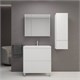 STYLE LINE Тумба напольная "Манхэттен 60" ЭМАЛЬ под ASTI 60 2 ящика PLUS белый матовый ЛС-00002377