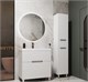 STYLE LINE Колонна напольная "Матис" 36 см 1 ящик, Белый матовый, PLUS, ЭМАЛЬ ЛС-00002447