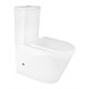 AZARIO Margo Унитаз-компакт 390х670х880 безободковый, слив Торнадо, с быстросъемным сиденьем микролифт (AZ-2125-UQ1) AZ-2125-UQ1