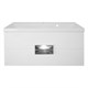 AZARIO Комплект ZENA Тумба 100/2 1000х450х585 подвесная, с раковиной CLASSIK 100, белый глянец, ручка хром (CS00096981) CS00096981