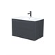 IDDIS Тумба с умывальником, подвесная, 80 см, темно-серый, Oxford Neo, , (OXN80D0i95K) OXN80D0i95K