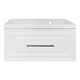 AZARIO Комплект Тумба LAURA 80/1 800х450х455 подвесная, с раковиной CLASSIK 80, белый глянцевый, фурнитура хром (CS00096989) CS00096989