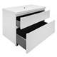 AZARIO Комплект Тумба Viola 100/2Н 1000х450х850 напольная, с раковиной Астория 100, белый матовый (CS00097146) CS00097146