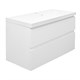 AZARIO Комплект Тумба Viola 100/2 1000х450х650 подвесная, с раковиной Астория 100, белый матовый (CS00097149) CS00097149