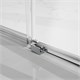 AZARIO Душевое ограждение SHANGHAI 900х900х1950 прозрачное стекло 6 мм, профиль графит матовый, двери раздвижные AZ-R43-90-MGR-CL
