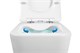 AZARIO Унитаз подвесной Loranto TALAS 360х520х290 безoбодковый в комплекте с быстросъемным сиденьем микролифт, дюропласт (87268) AZ-87268