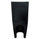 AZARIO Унитаз-компакт Cobalt-Black 610x360x805 напольный, безободковый, система смыва "скрытое Торнадо", с быстросъемным сиденьем "Микролифт", черный матовый (AZ-6089A-MB) AZ-6089A-MB