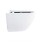 AZARIO Унитаз подвесной RUMBA 360х520х365 безободковый, система смыва "Скрытое Торнадо", с быстросъемным сиденьем "Микролифт" (AZ-5175T-WHT) AZ-5175T-WHT