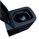 AZARIO Унитаз подвесной Cascad-Black 360х520х365 безободковый, система смыва "скрытое Торнадо", с быстросъемным сиденьем "Микролифт", черный матовый (AZ-2303A-MB) AZ-2303A-MB