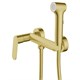 AZARIO Гигиенический душ Alanti со смесителем, керамический картридж, однорычажный, шланг 150 см, золото матовое (AZ-K2532MG) AZ-K2532MG