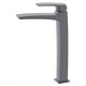 AZARIO Смеситель для раковины-чаши Conda высокий, керамический картридж, графит (AZ-K9011GR) AZ-K9011GR