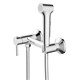 AZARIO Гигиенический душ Dies со смесителем, керамический картридж, шланг 150 см, хром (AZ-KFX04) AZ-KFX04