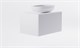 ASTRA-FORM Тумба подвесная М-40 80см 1ящ цв белый мат./волна, раковина Атрия бел гл., столешница Solid бел гл. 4631177713590