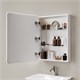 SANCOS Зеркальный шкаф для ванной комнаты Diva 600х149х800, с подсветкой, арт.DIV600 DIV600