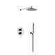 SANCOS Душевой комплект с термостатом Etna, с внутренней частью, брашированный никель, PVD покрытие, арт. SC9010BN SC9010BN
