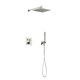 SANCOS Душевой комплект с термостатом Linn, с внутренней частью, брашированный никель, PVD покрытие, арт. SC9022BN SC9022BN