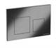 CERAMICA NOVA Кнопка смыва Balance, клавиши Square, цвет вороненая сталь, арт. CN12-002GG CN12-002GG