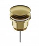 CERAMICA NOVA Донный клапан универсальный 70003BG с системой клик - клак латунь брашированное золото PVD 70003BG