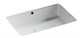 CERAMICA NOVA Раковина встраиваемая снизу Era, c отверстием слива - перелива 460x320x155 мм, белый, арт.CN15003 CN15003