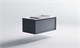 ASTRA-FORM Тумба подвесная Фрейм  100 с 1ящ NCS S 3005-R80B мат. с раковиной Антарес бел гл. и столешницей Solid бел гл. 4631177713934