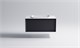 ASTRA-FORM Тумба подвесная Фрейм  100 с 1ящ RAL7024 мат. с раковиной Антарес бел гл. и столешницей Solid бел гл. 4631177713965