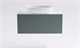 ASTRA-FORM Тумба подвесная М-40 Slim 90см 1ящ NCS S 3005-B80G мат./волна, раковина Атрия бел гл., столешница Solid бел гл. 4631177714580