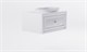 ASTRA-FORM Тумба подвесная Шарм 80см 1ящ белый матовый, раковина Шарм бел глянец и столешницей Solid бел матовый 4631177715051