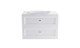 ASTRA-FORM Тумба подвесная Классик 90см 2ящ белый мат., раковина Ретро бел глянц, столешница Solid белый мат. 4631177715839