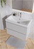 CERSANIT Тумба под раковину подвесная MODUO 80 для COMO 80 серый туман A69349