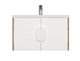 CERSANIT Тумба под раковину подвесная COMO 70 для COMO 70 белая A69338