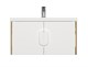 CERSANIT Тумба под раковину подвесная COMO 80 для COMO 80 белая A69339