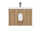 CERSANIT Тумба под раковину подвесная COMO 60 для COMO 60 орех A69341