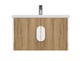 CERSANIT Тумба под раковину подвесная COMO 70 для COMO 70 орех A69342